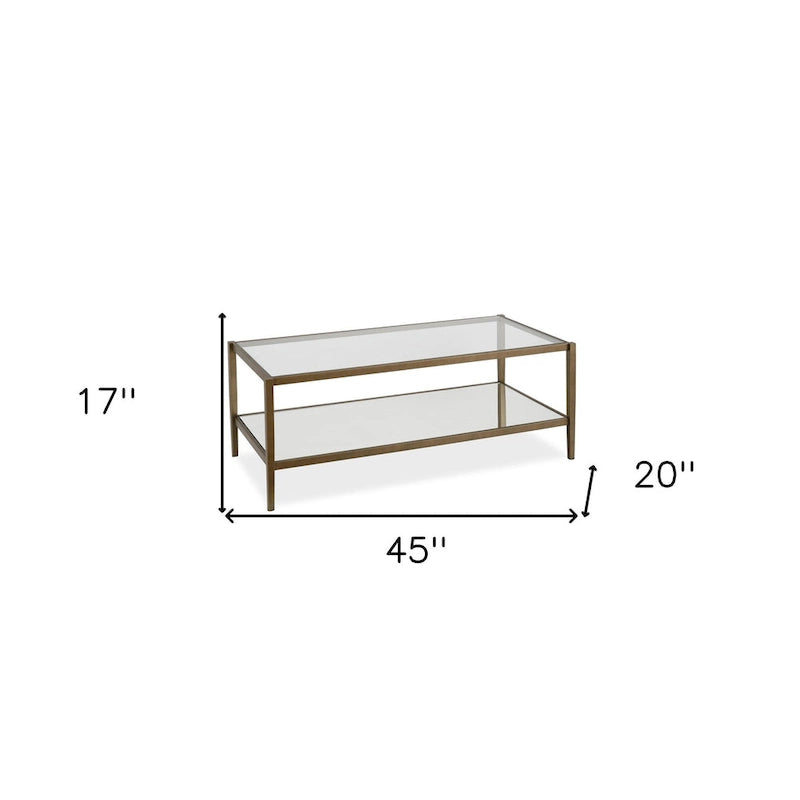 Table basse ronde à 2 plateaux en verre trempé avec structure en métal chromé ou doré