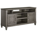 Origins by Alpine Newport Wood TV Console in Stone