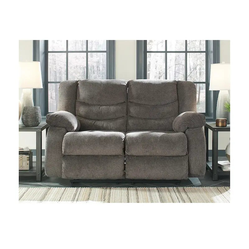 Causeuse-canapé moderne en polyester vert, rembourrée, avec cadre en bois massif