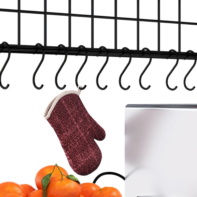 Étagère de cuisine à 5 niveaux brun rustique avec porte et étagères